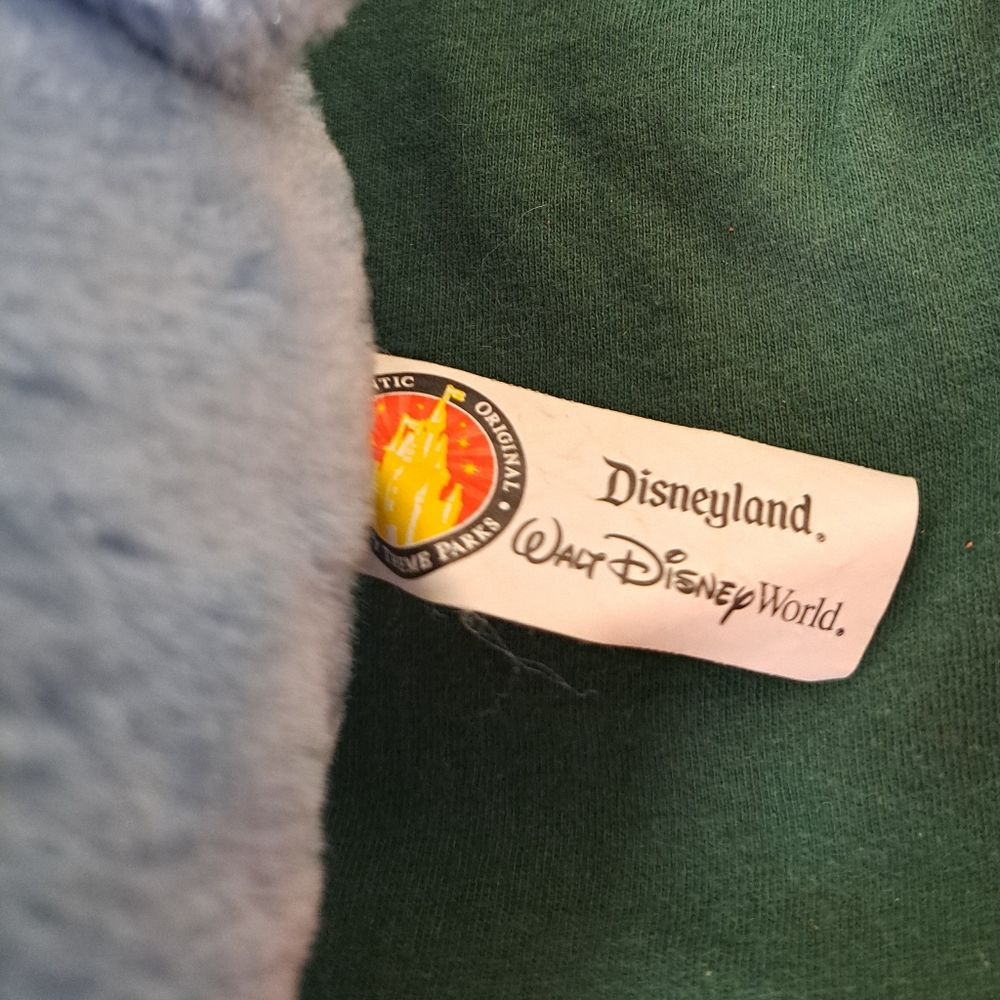 Stitch Plush Disneyland Walt Disney World stands about 12" Tall - Picture 5 of 8